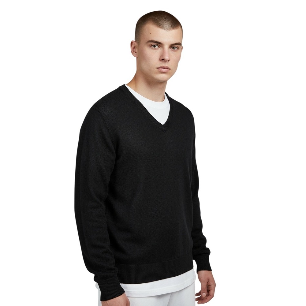 J. Crew Mens 100% Merino Wool V-Neck Sweater